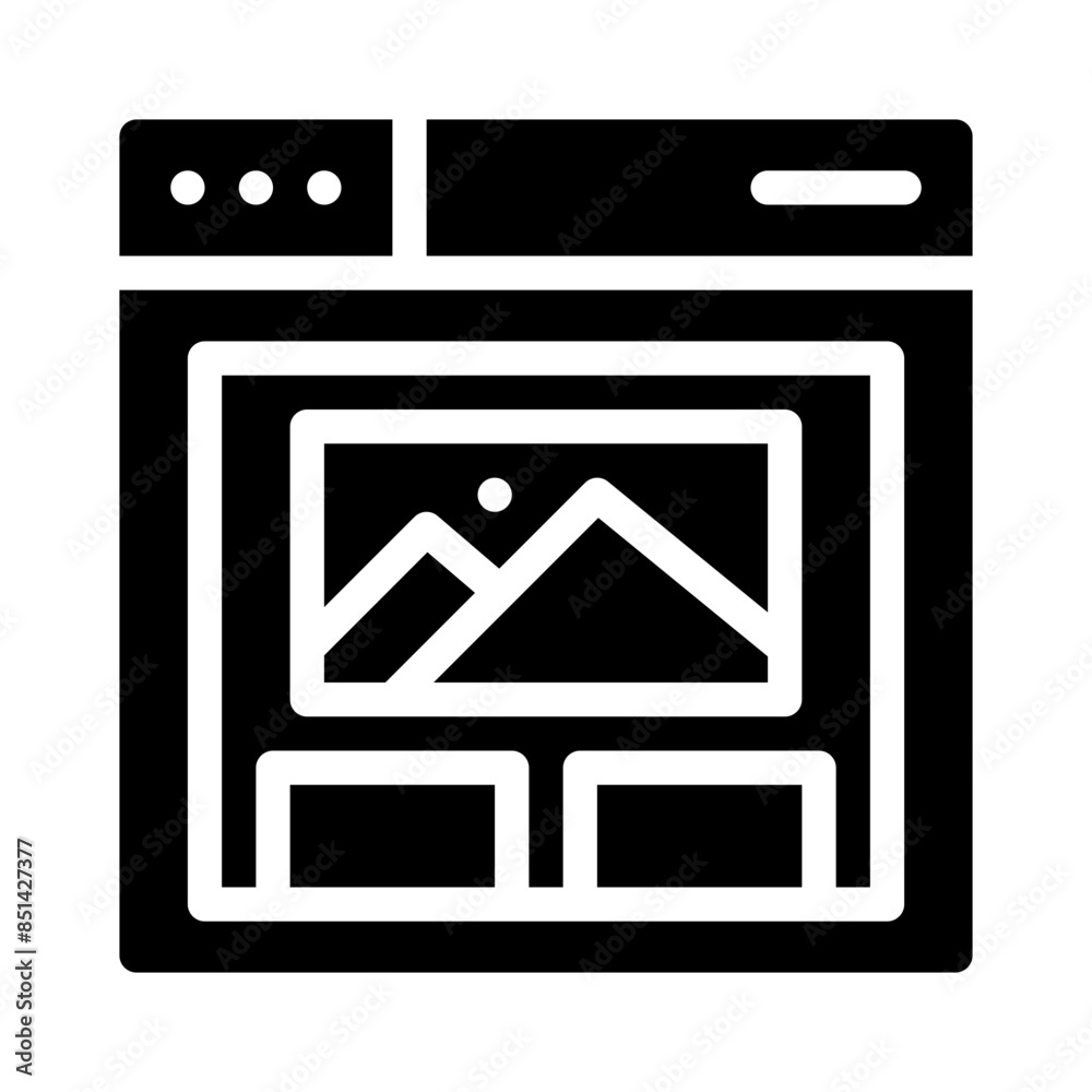 browser glyph icon browser glyph icon