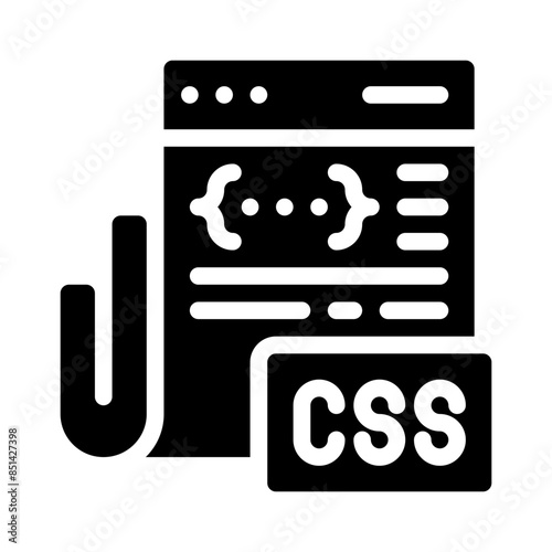 css glyph icon