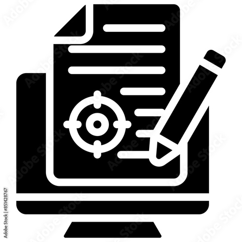 Blogging Strategy Icon