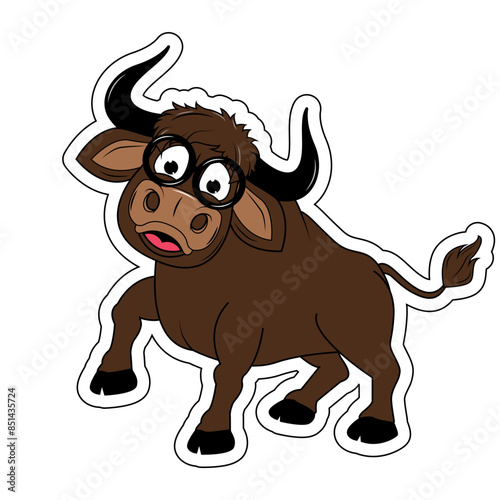 cutr cartoon bull