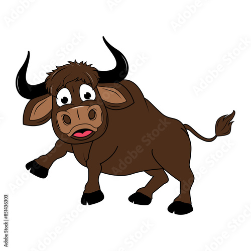 cutr cartoon bull photo