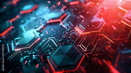 Wallpaper Mural world futuristic hight tech corporate business technology background Torontodigital.ca