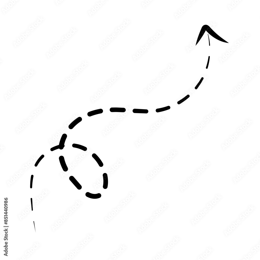 Dotted Line Arrow Dotted Line Arrow