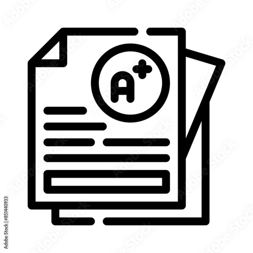 exam line icon