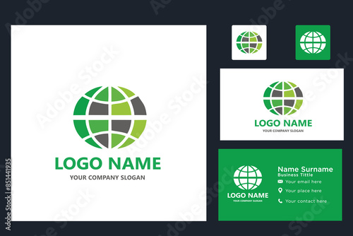 Global World  vector logo