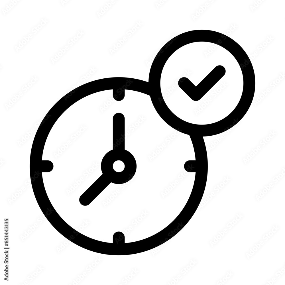 clock line icon clock line icon