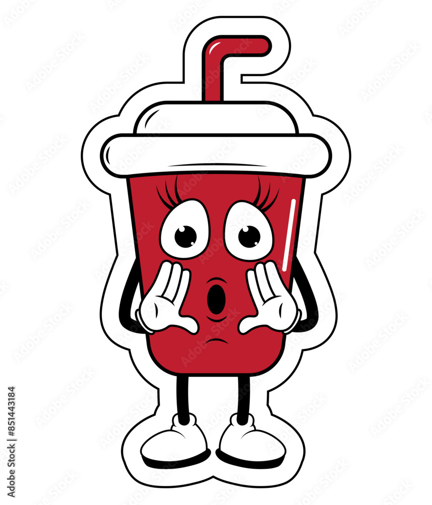 Drinking Cup Cartoon