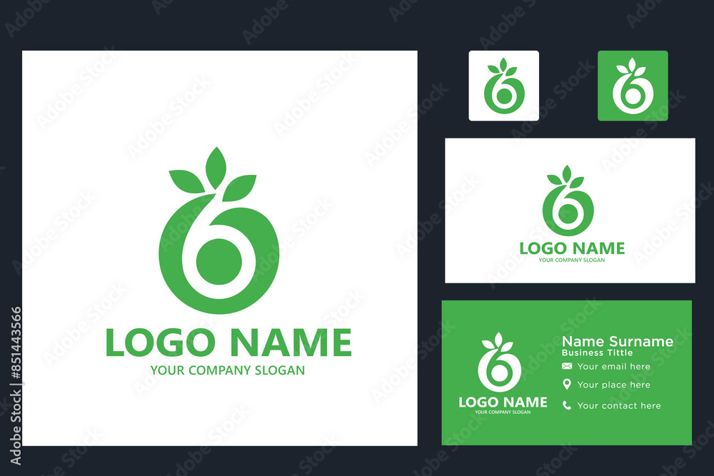leaf logo design ready vector template leaf logo design ready vector template