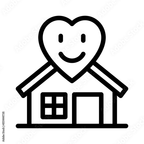 shelter line icon