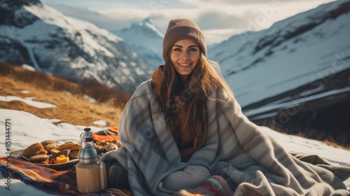 Beautiful Swede Woman's Winter Retreat