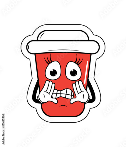 Drinking Cup Cartoon