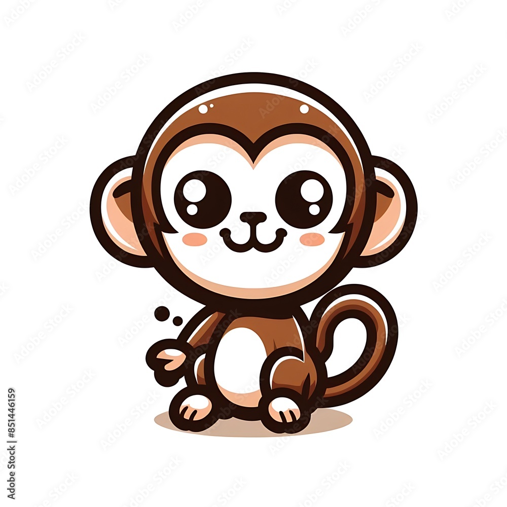 A cartoon of a monkey design colours drawing graphic accessible vector highquality accessible. A cartoon of a monkey design colours drawing graphic accessible vector highquality accessible.