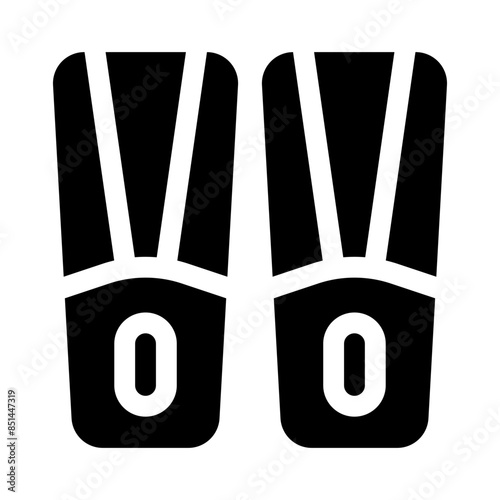 fins glyph icon