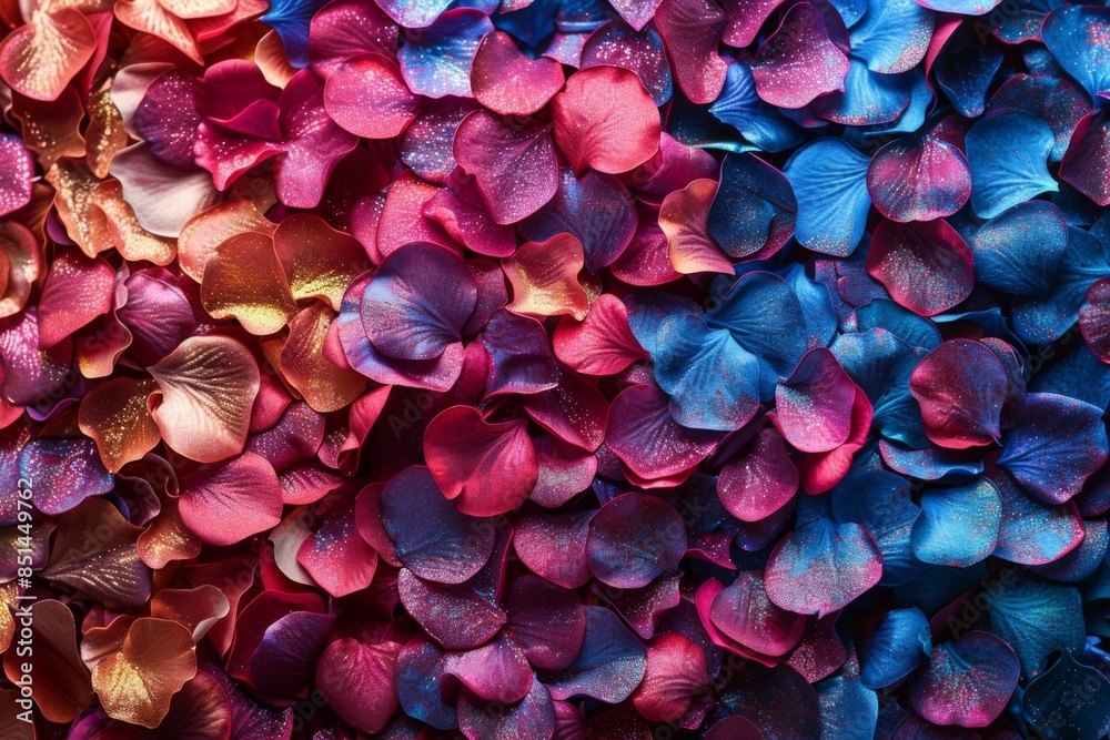 Vibrant confetti celebration background Vibrant confetti celebration background