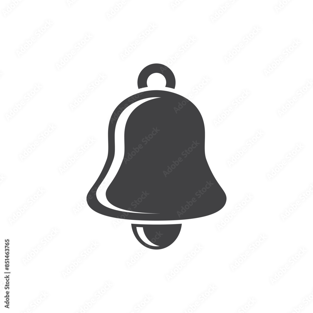 Notification bell icon in flat style. Incoming inbox message vector illustration on isolated background. Ringing bell sign business concept. Notification bell icon in flat style. Incoming inbox message vector illustration on isolated background. Ringing bell sign business concept.