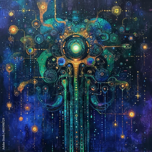 Techno-Organic Harmony