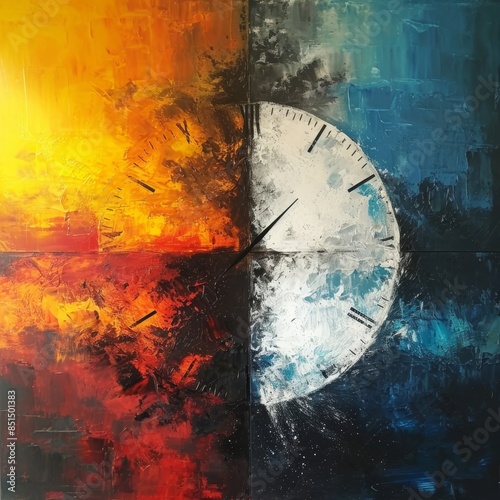 Eternal Clock Hands and Powerful Torch