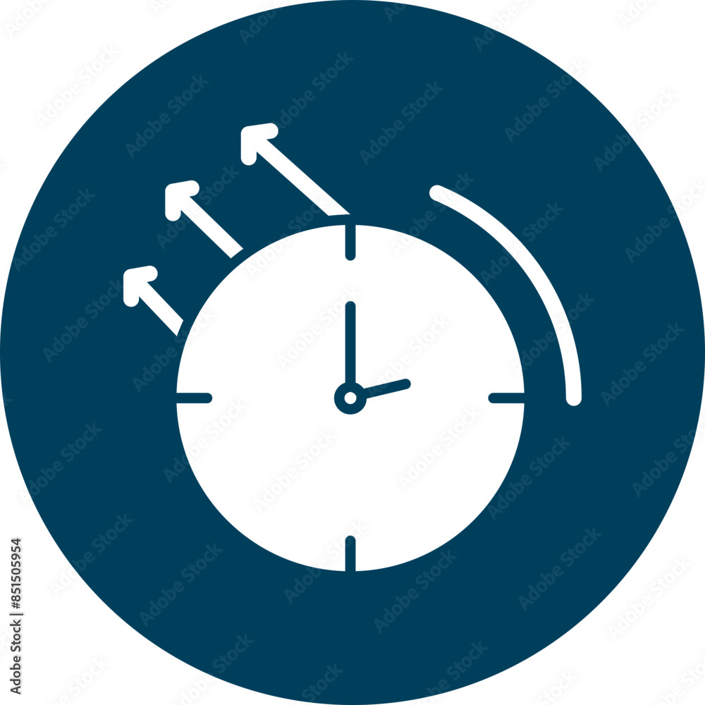 Detection of Regularities Glyph Circle Icon Detection of Regularities Glyph Circle Icon