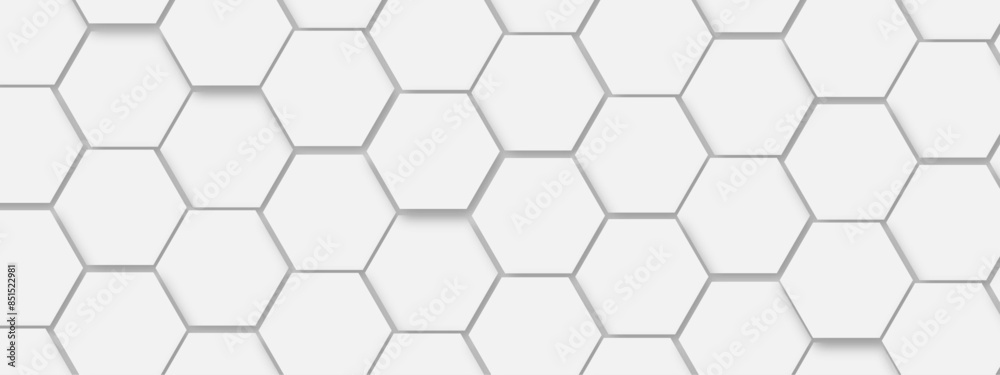 Abstract seamless hexagon pattern background. Abstract hexagon technology design background. Vector Illustration. Abstract seamless hexagon pattern background. Abstract hexagon technology design background. Vector Illustration.