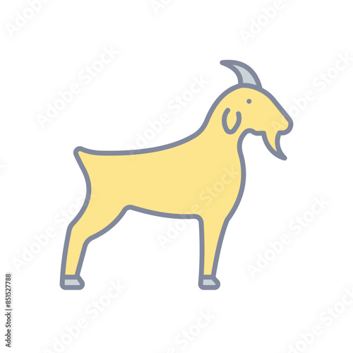 Goat vector icon