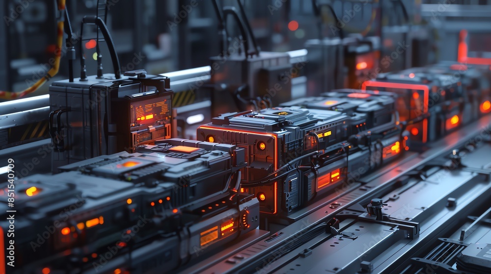 A lithiumion battery manufacturing plant A lithiumion battery manufacturing plant