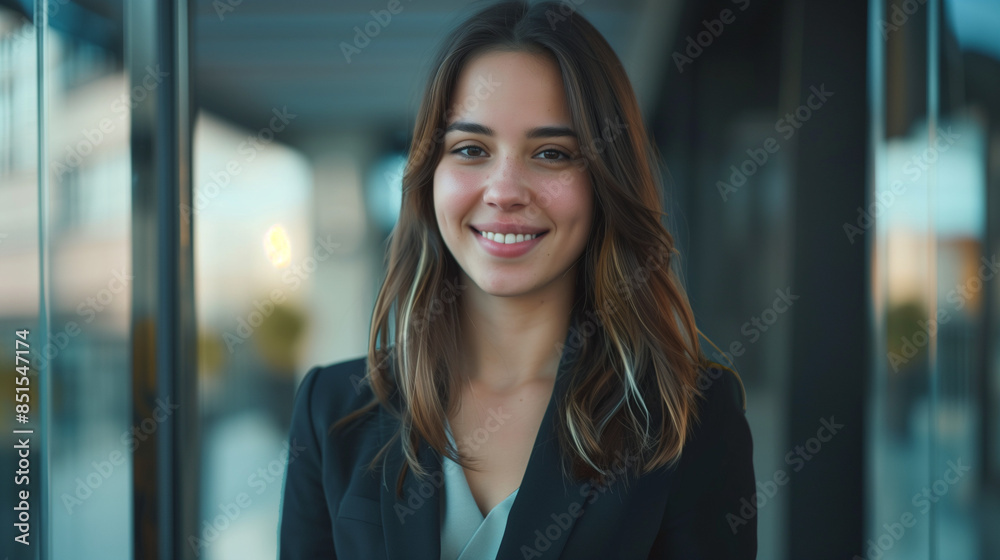 portrait of a woman smiling portrait of a woman smiling