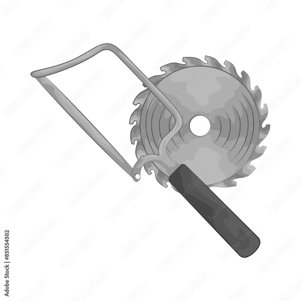 Illustration of saw 