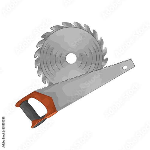 Illustration of saw 