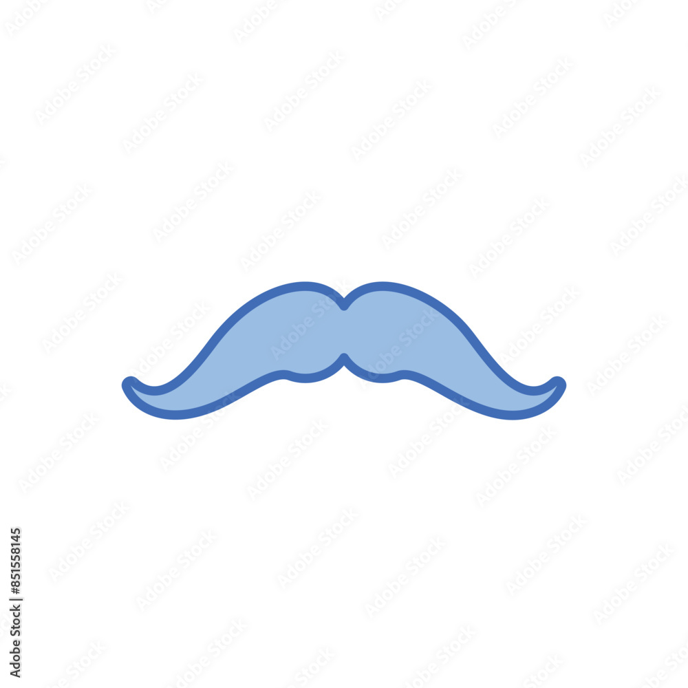 Moustache vector icon