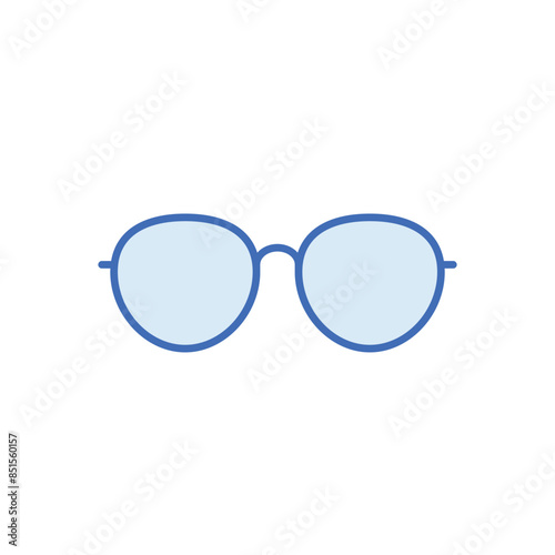 Glasses vector icon