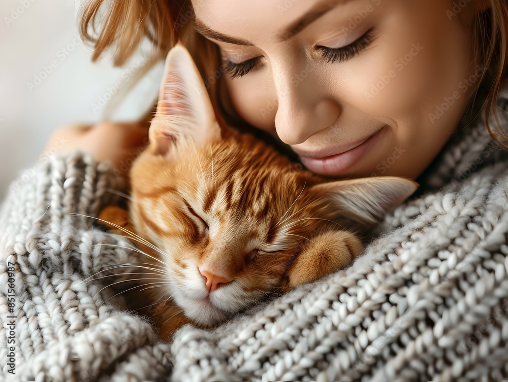 Embracing a New Chapter with a Furry Companion Cuddling in Cozy Comfort as a Fresh Start Begins Embracing a New Chapter with a Furry Companion Cuddling in Cozy Comfort as a Fresh Start Begins