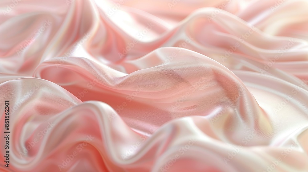 Obraz premium Calm and Elegant Light Pink Digital Background with Thin Subtle Lighting Details