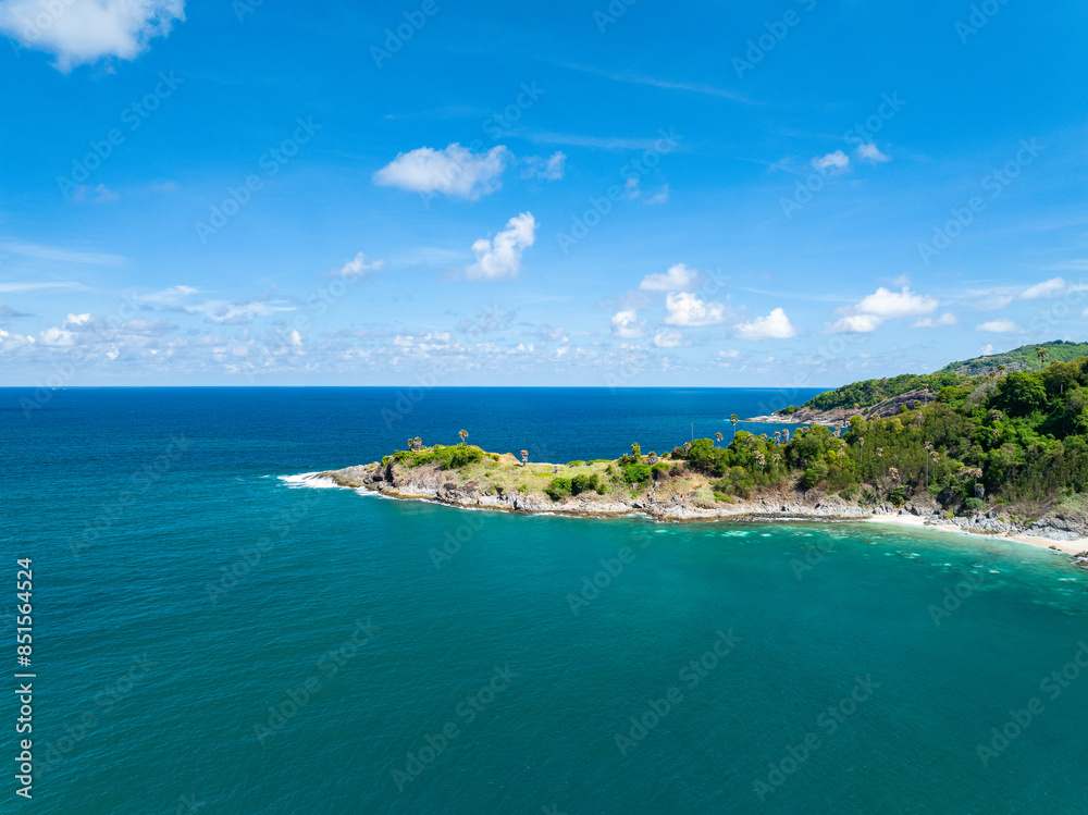 Amazing seascape view seashore and mountains, Aerial view of Tropical sea in the beautiful Phuket island Thailand, Travel and business tour website background concept Amazing seascape view seashore and mountains, Aerial view of Tropical sea in the beautiful Phuket island Thailand, Travel and business tour website background concept