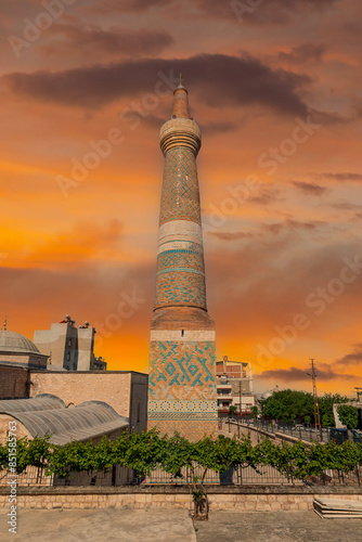 The construction year of the Ulu Mosque, located in Siirt Province, Türkiye, is not known exactly. photo