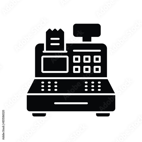 Cashier Machine vector icon