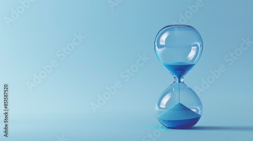 The Blue Sand Hourglass