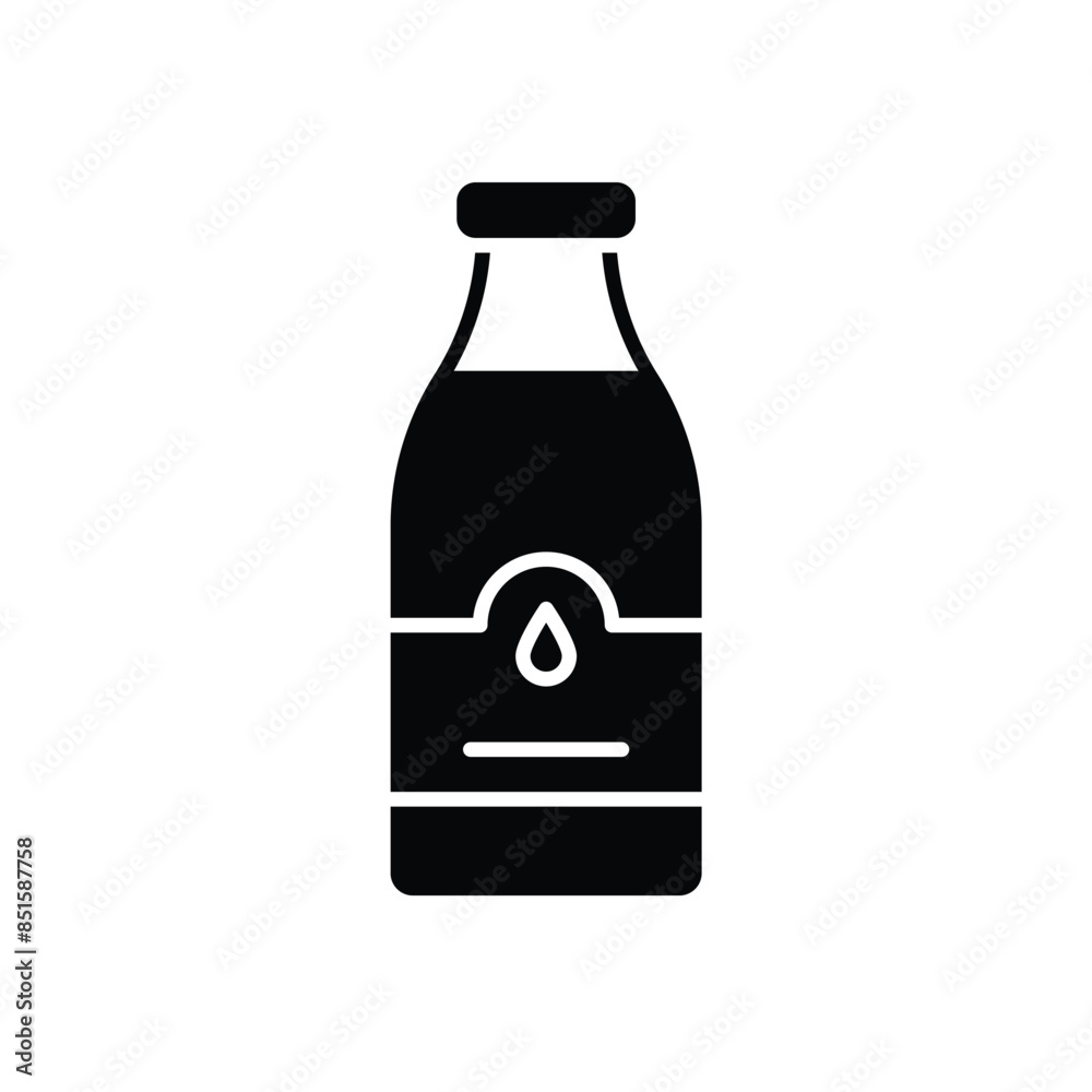 Milk Bottle vector icon