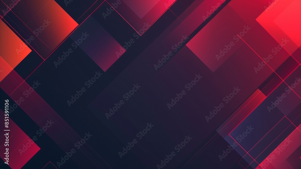 Abstract Geometric Design with Red and Purple Hues Abstract Geometric Design with Red and Purple Hues