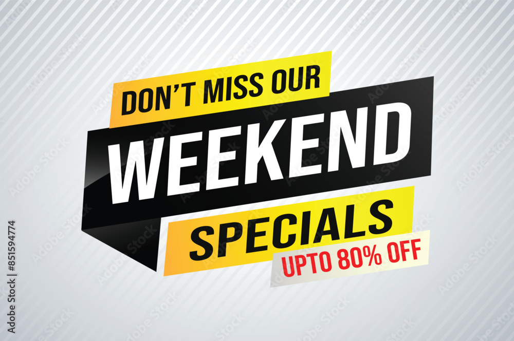 weekend specials word concept vector illustration and 3d style, landing page, template, ui, web, mobile app, poster, banner, flyer, background, gift card, coupon, label, wallpaper
weekend specials word concept vector illustration and 3d style, landing page, template, ui, web, mobile app, poster, banner, flyer, background, gift card, coupon, label, wallpaper