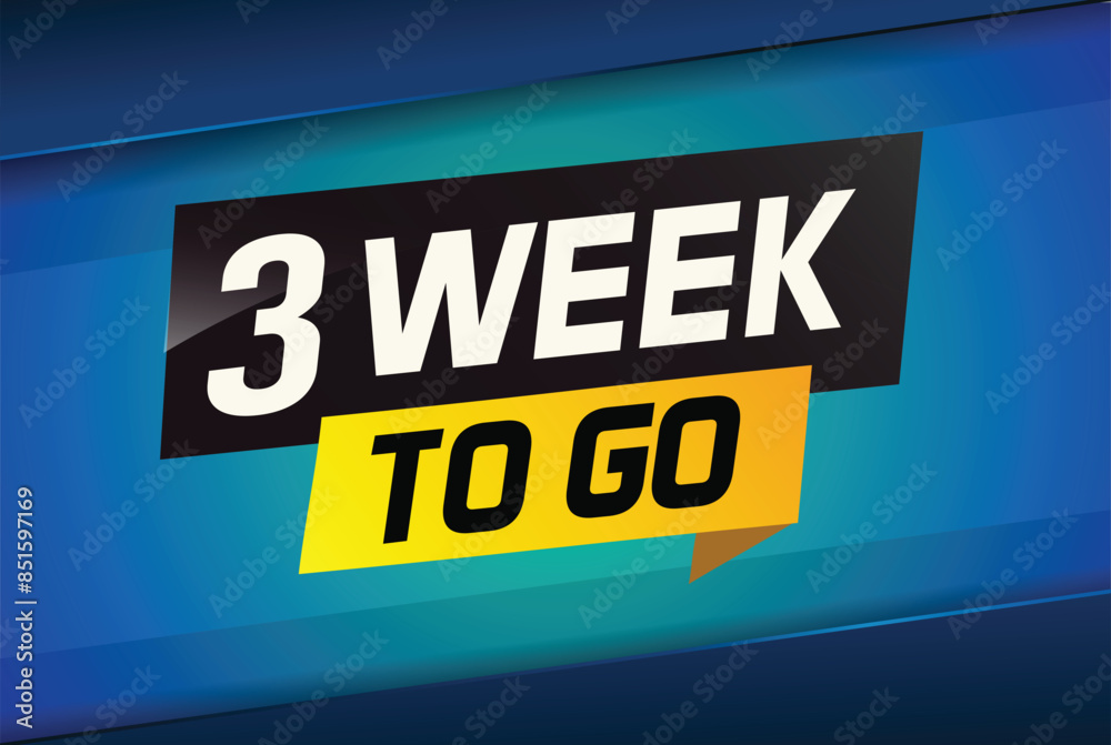 3 week to go word concept vector illustration and 3d style for use landing page, template, ui, web, mobile app, poster, banner, flyer, background, gift card, coupon
3 week to go word concept vector illustration and 3d style for use landing page, template, ui, web, mobile app, poster, banner, flyer, background, gift card, coupon