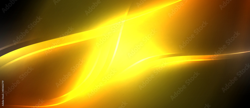 Neon glowing circle rays, light round lines in the dark, planet style neon wave lines. Energetic electric concept design for wallpaper, banner, background Neon glowing circle rays, light round lines in the dark, planet style neon wave lines. Energetic electric concept design for wallpaper, banner, background
