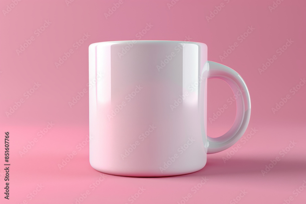 white mug mockup on pink background white mug mockup on pink background