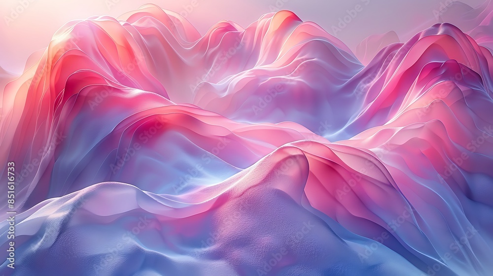 Surreal abstract art with distorted trapezoids, soft pastel hues, hd quality, digital rendering, smooth transitions, geometric precision, modern design, artistic composition, calming ambiance Surreal abstract art with distorted trapezoids, soft pastel hues, hd quality, digital rendering, smooth transitions, geometric precision, modern design, artistic composition, calming ambiance