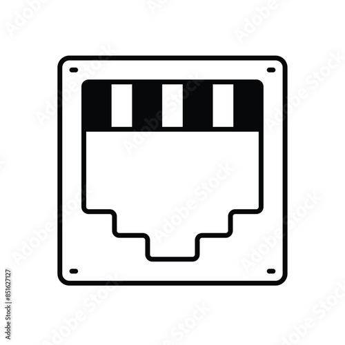 Ethernet vector icon