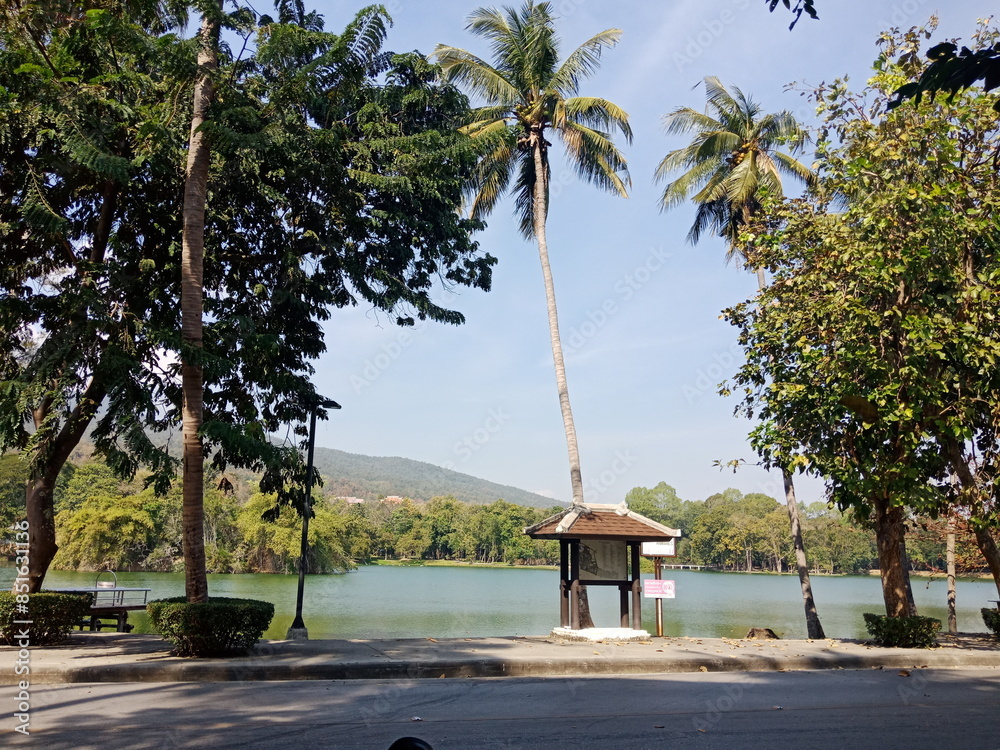 Fototapeta premium Ths CMU lake