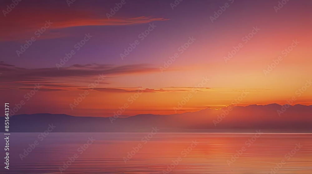 sunset over the ocean sunset over the ocean