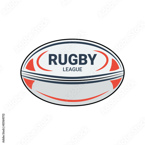 Rugby ball game sports league  