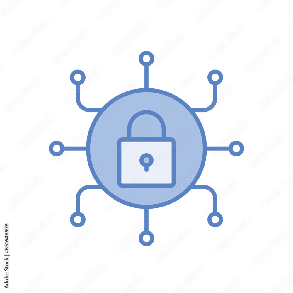 Cyber security vector icon Cyber security vector icon