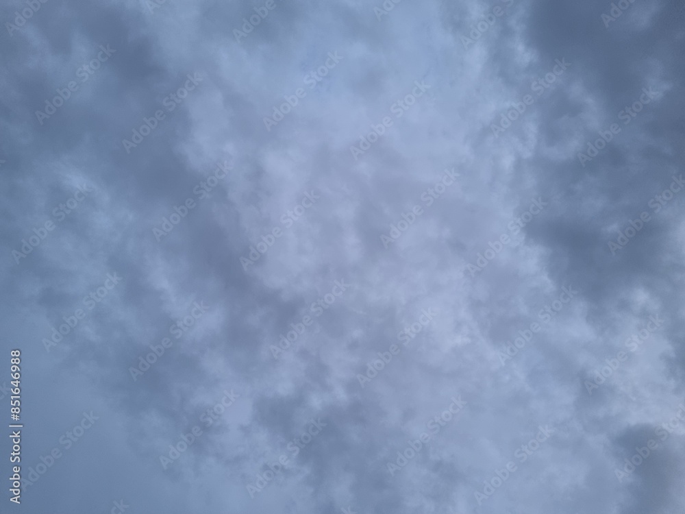 Obraz premium Beautiful White cloud on blue sky nature background