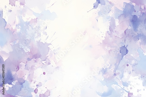 Abstract Watercolor Background in Soft Hues
